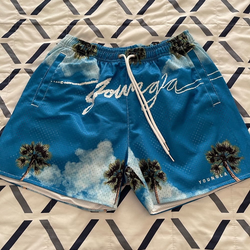 YoungLA block party shorts